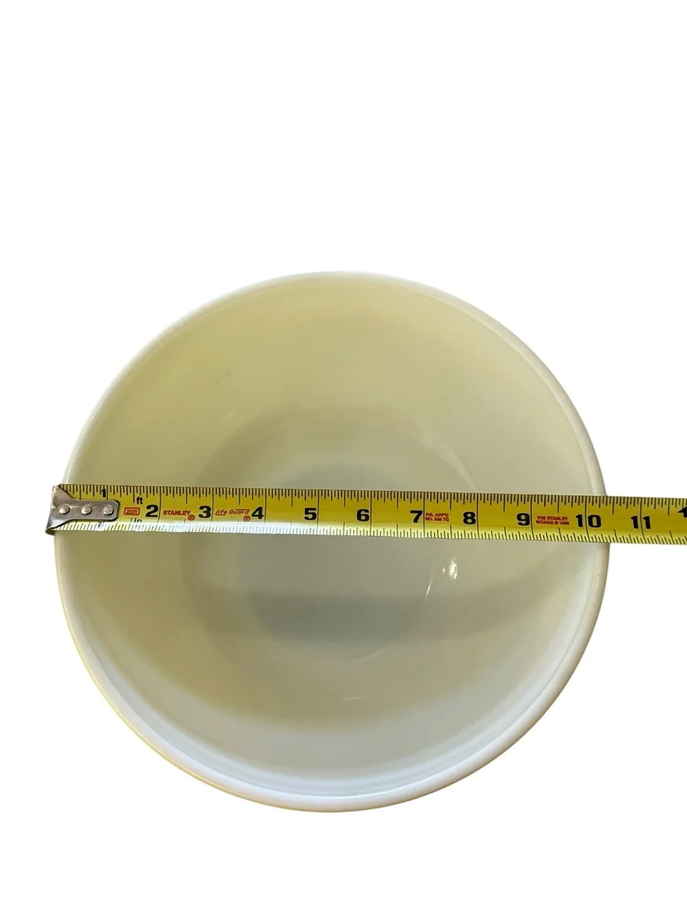 Vintage PYREX 404 Yellow Primary Colors 4 Qt Mixing Bowl USA